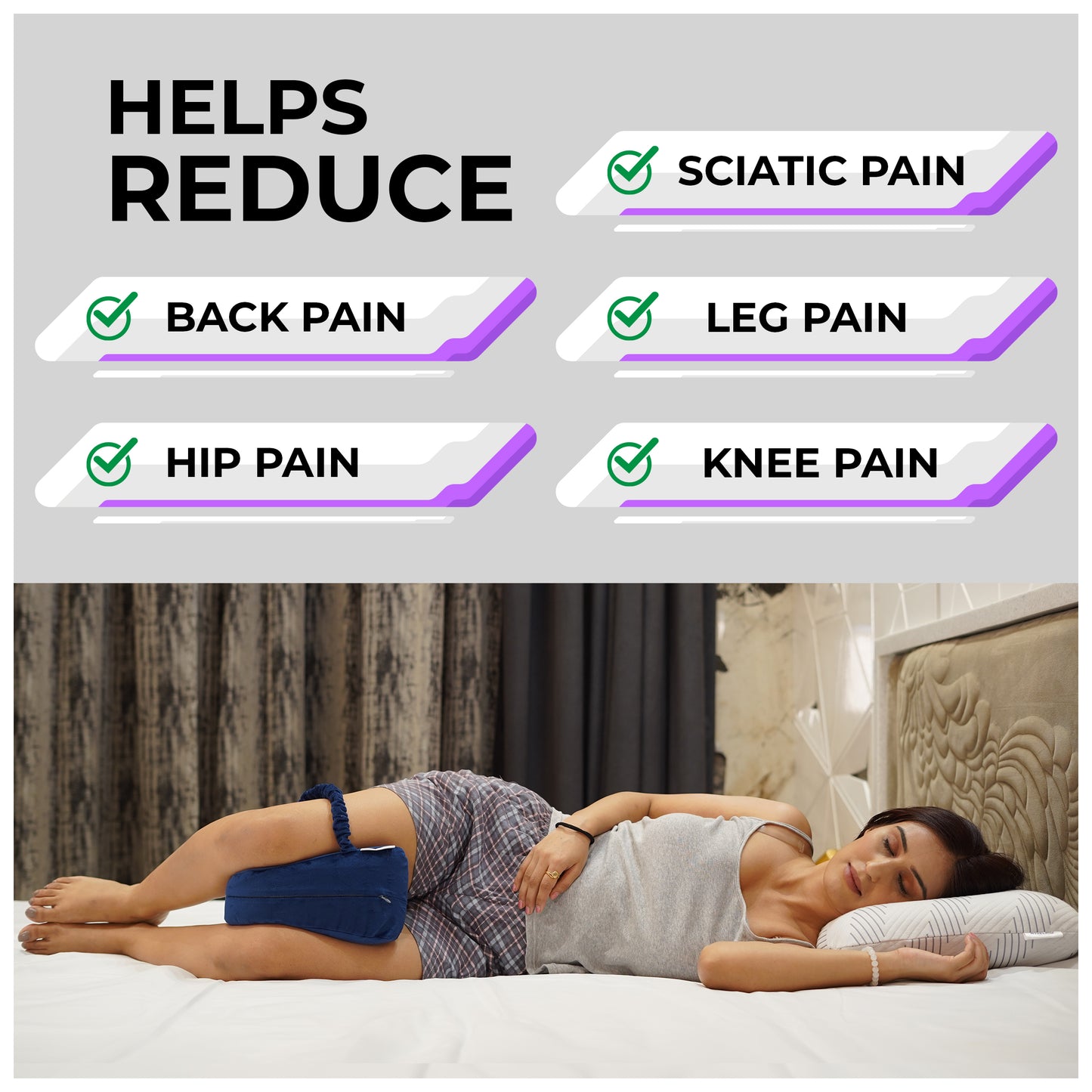 Rinipo Knee Support Pillow