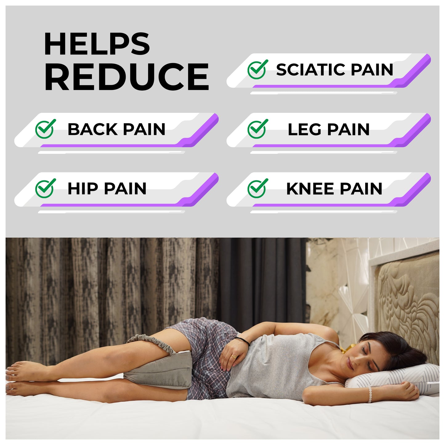 Rinipo Knee Support Pillow